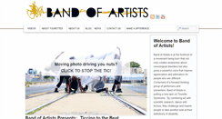 Desktop Screenshot of bandofartists.org